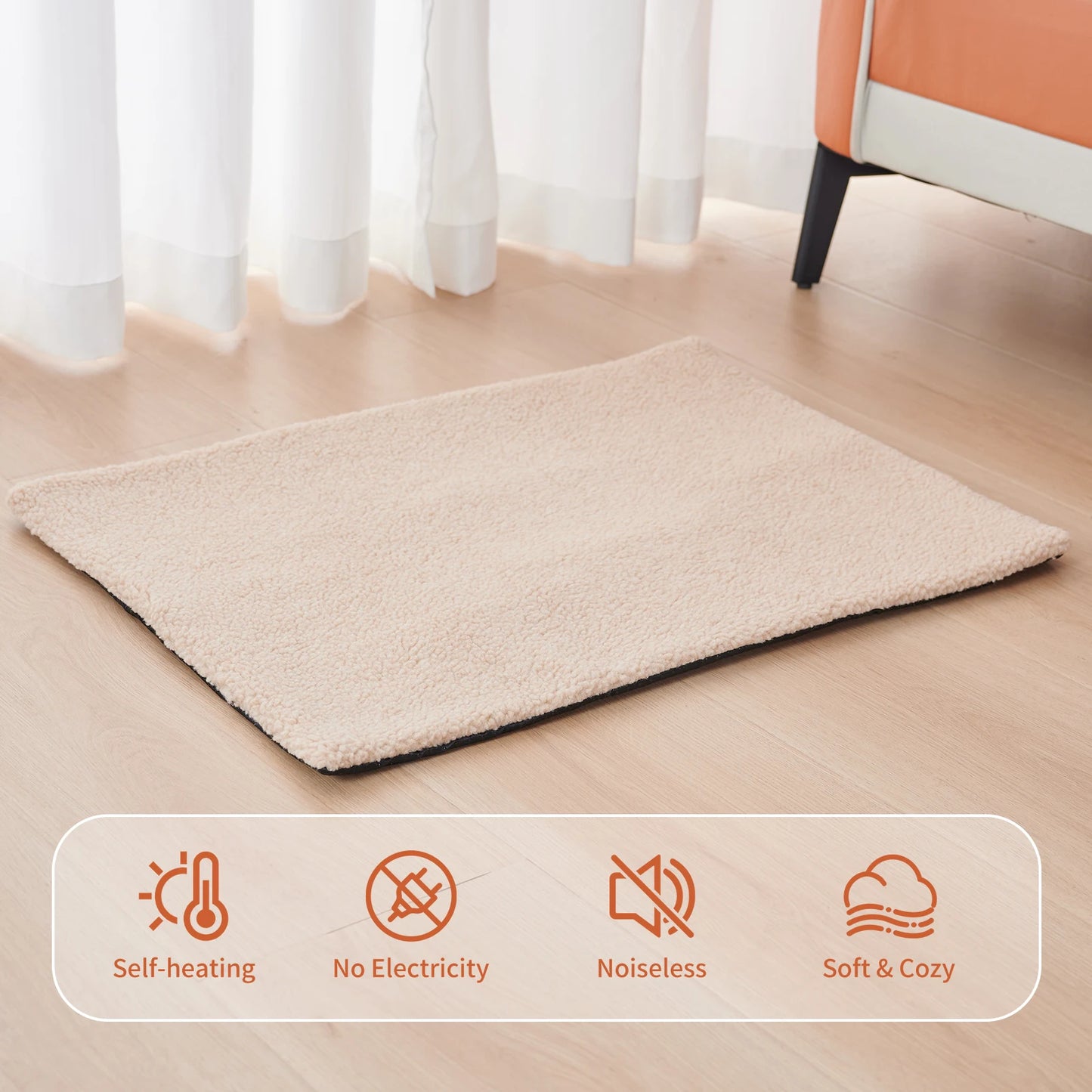 Self-Heating Bed Mat