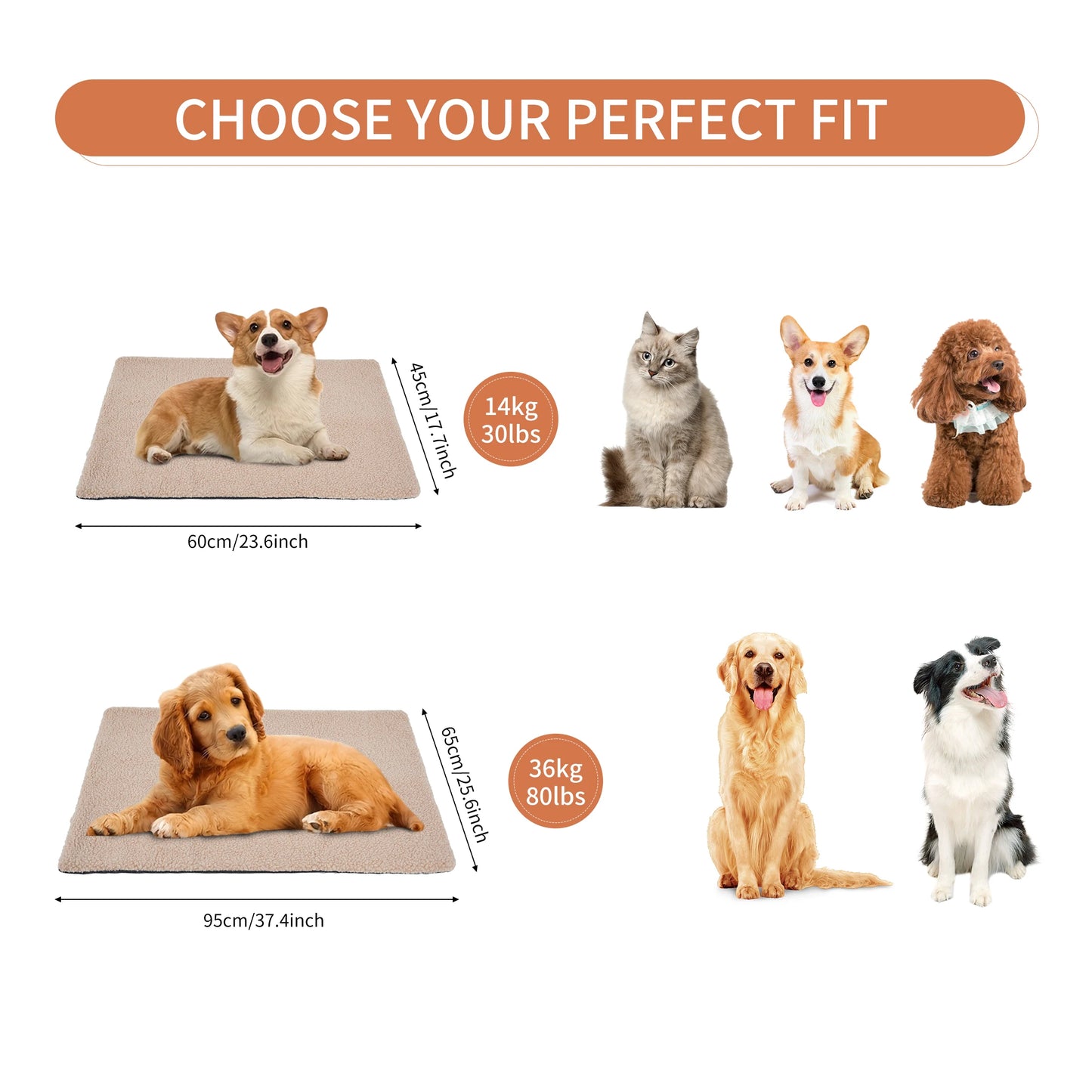 Self-Heating Bed Mat