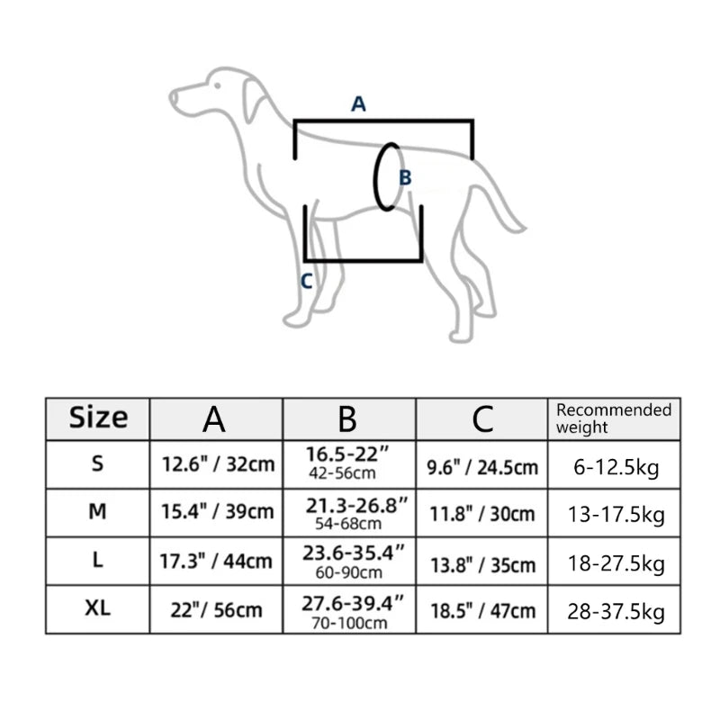 Full Body Dog Lift Harness