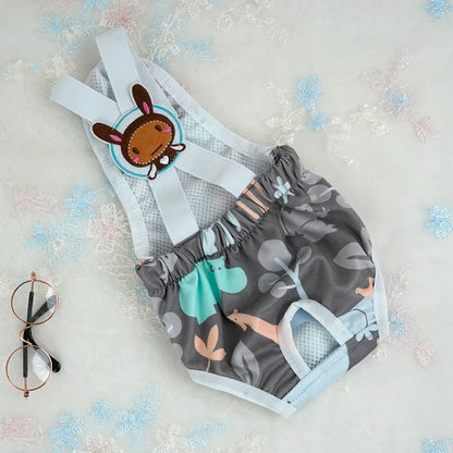 Cartoon Dog Diaper Shorts